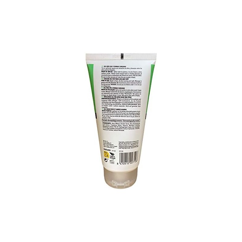 BABARIA GEL PIERNAS CANSADAS ALOE