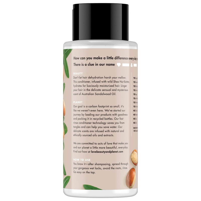 Love Beauty and Planet Purposeful Hydration Shea Butter & Sandalwood