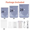 Fuloon Vacuum Storage Bags with Pump, 10 Pack Travel Compression