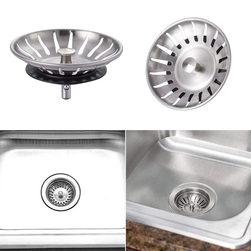 Ibergrif Universal Strainer Basket Stainless Steel (Set of 2) -