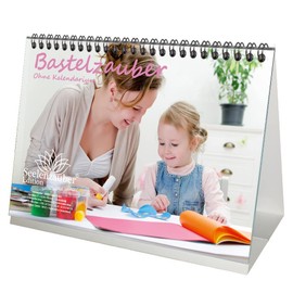 Craft Calendar, Craft Magic without Calendar, Desk Calendar, DIN A5, Landscape Format / Photo Calendar, Crafts Seelenzauber