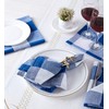 Encasa XO Cotton Cloth Napkins Set of 12 | Buffalo