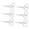 Ipetboom 3sets Facial Scissors Portable Small Eyebrow Hair Scissors Set