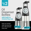 Belwares Oil and Vinegar Dispenser Set with Measuring Cup -