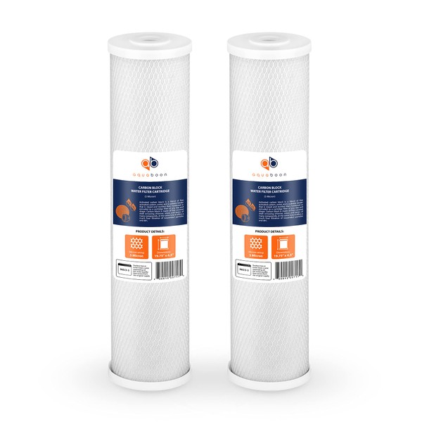 Aquaboon Aquaboon Carbon Water Filter Replacement - 5 Micron Water