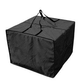 Zulux Outdoor Cushion Storage Bag - Durable 210D Patio Cushion Bag, Zippered Garden Cushion Storage Bag with Handles and Capacity 32" x 32" x 24"