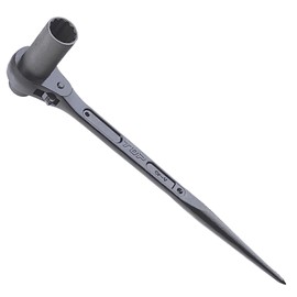 TOP Super Long Ratchet Wrench 0.7 x 0.9 inches (19 x 24 mm), Single Long Type, RM-19x24SL Tsubame Sanjo, Made in Japan