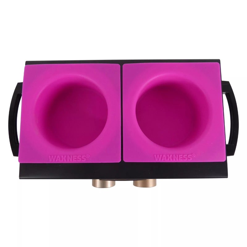 Waxness Professional Double Wax Heater WN-5002 E Black Elite Series