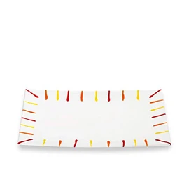 GMUNDNER KERAMIK Landlust Rectangular Plate Size L 30 cm x W 20 cm x H 2.5 cm Handmade in Austria