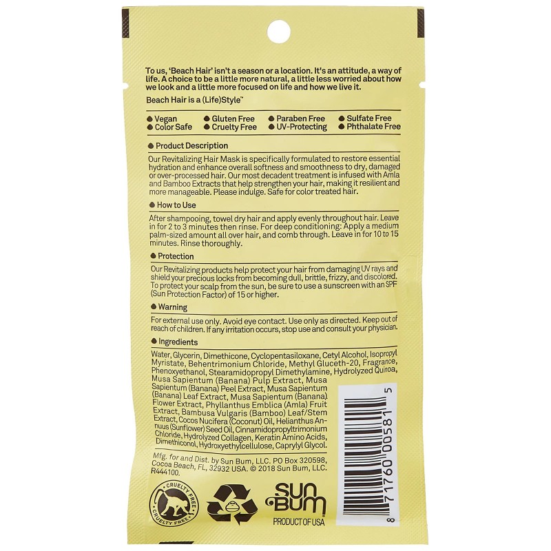 Sun Bum 000 Sun Bum Hair Mask