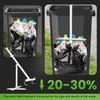 NEWTRY Manual Trash Compactor Mini, 120L Home Manual Garbage Compressor