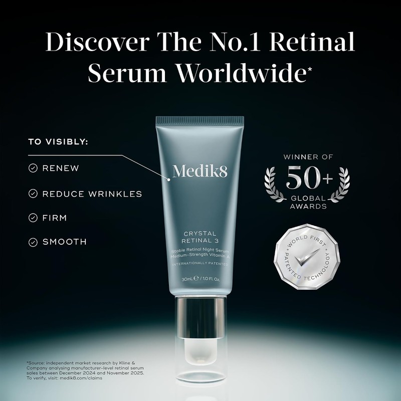 Medik8 Crystal Retinal 6, S?rum Nocturno de Retinal Estable