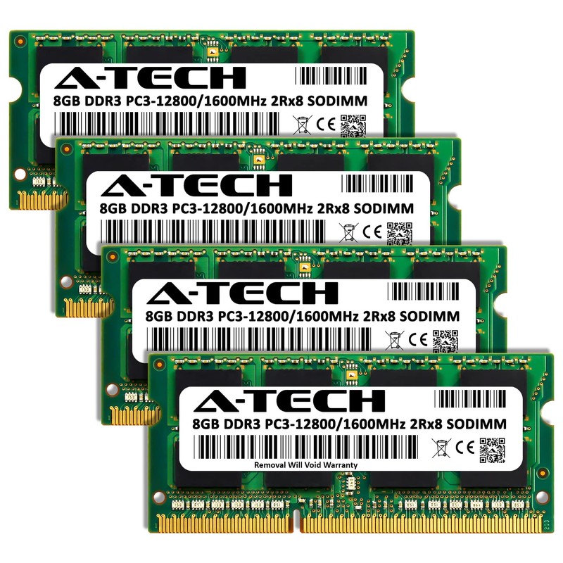 A-TECH P100000001 - Variación, Z: PC3-12800 32GB Kit (4x8GB)