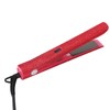 Professional Red Hair Straightener Titanium Curler Straightening Curling Rhinestone Flat
