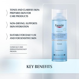 Eucerin DermatoCLEAN [Hyaluron] Tonic Lotion 200ml