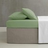 Catherine Lansfield Easy Iron Percale Combed Single Fitted Sheet Sage