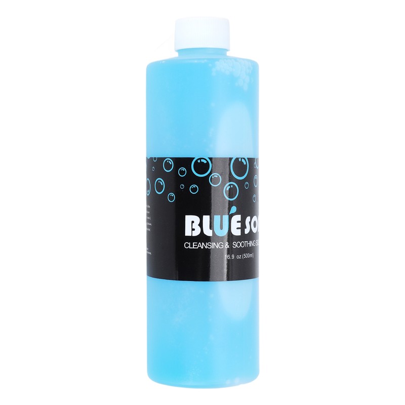 Blue Soap Tattoo Cleaning Solution 500ml Gentle Refreshing Soothing Cleansing