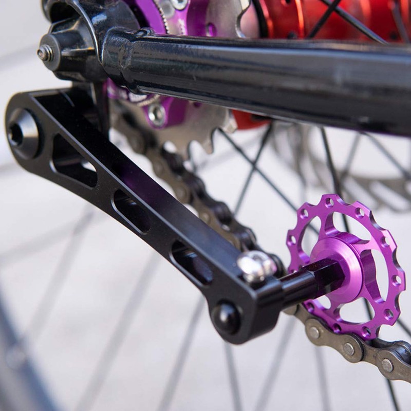 YHUS Bike Chain, Aluminum Alloy Cycling Single Speed Rear Derailleur