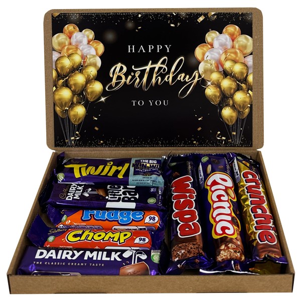 Chocolate Lovers Selection Box Cadburys Happy Birthday Chocolate Gift For All