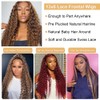 13x6 Highlight Lace Front Wig Human Hair 30inch 4/27 Ombre