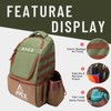 Apex Outdoors Disc Golf Bag, Large Disc Golf Backpack Holds