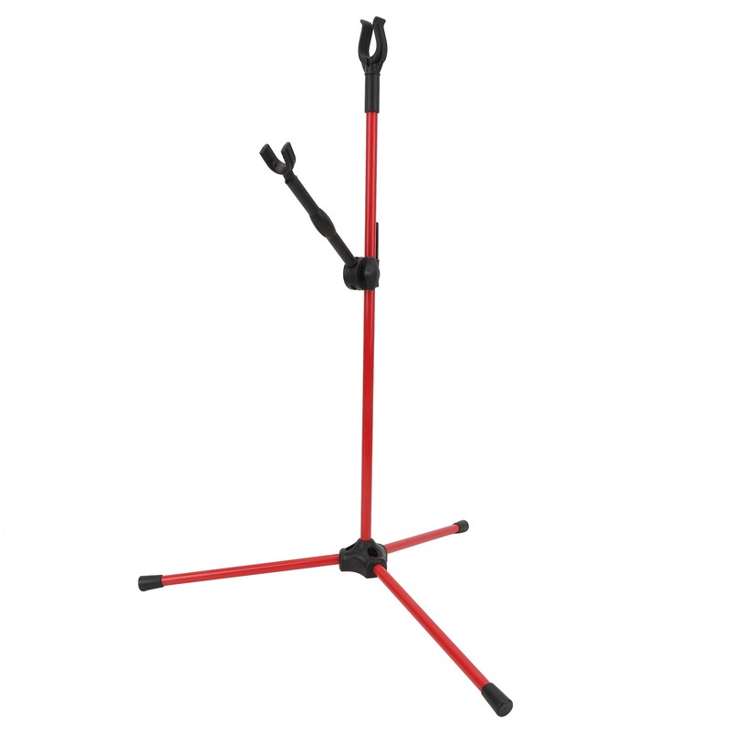 Archery Bow Stand Rack Height Adjustable Flexible Detachable Fiber Glass