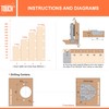TOUCH Cabinet Hinges (1 Pair, 2 PCS) Full Overlay Soft