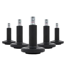 hjh OFFICE STATO-M 619040 Floor Glider Office Chair 11 mm Pen Black Gliders for Hard Floors with Felt Coating