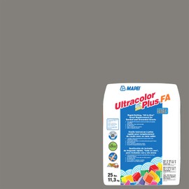 MAPEI Ultracolor Plus FA Rapid-Setting, “All-in-One” Grout Replacement for Sanded and Unsanded Grouts Iron 25 lb. Bag