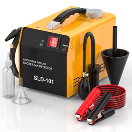 Automotive Smoke Machine Leak Detector, 12V DC Evap Vacuum Smoke Diagnostic Tester Pipeline Fuel Leakage Detector for Pipe System Motorcycle/Car/Truck/Boat