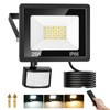 COTLEDL 25 W LED Spotlight with Motion Sensor Outdoor, 2700