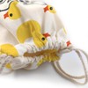 LANBAIHE Ducks Ducking Drawstring Bag, Rubber Duck Bag, Reusable Rubber
