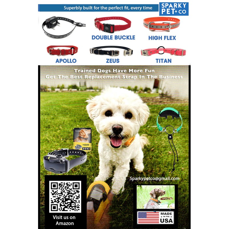 Replacement Strap for SportDOG Collars - 3/4" Wide Ultra-Durable Dog
