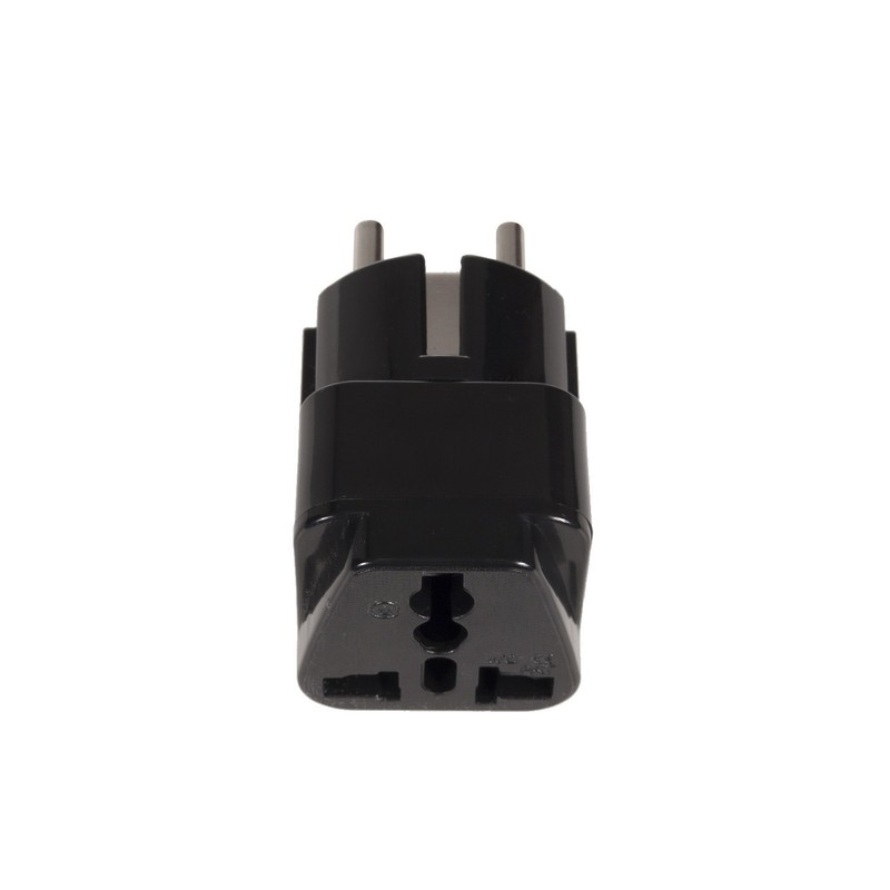 Maclean MCE155 Adapter Socket (UK on EU plug)