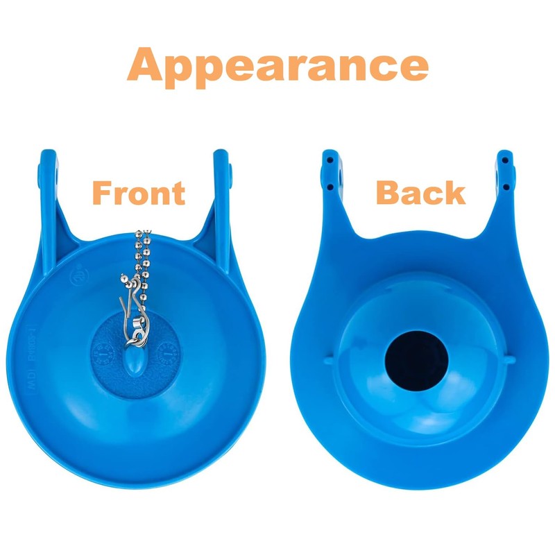 Gerber Toilet Flapper, Upgraded 3 Inch Flapper Replacement for Gerber