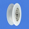 ZAB-S C52/10LL Profile Plastic Roller with Ball Bearing for Rope