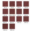 SPEEDWOX 30 Pcs Hook and Loop Triangle Sandpaper 240 Grit