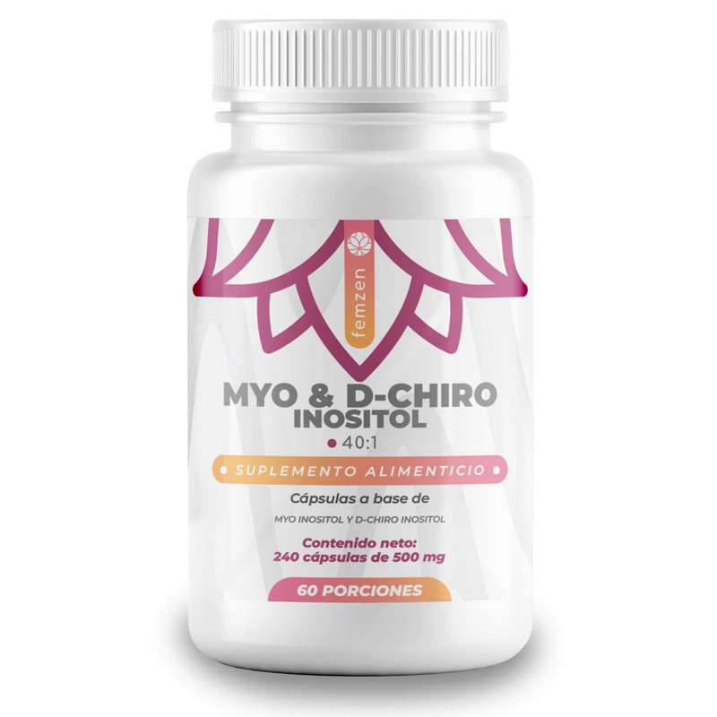 MYO & D-Chiro Inositol, 240 Cápsulas | Mezcla Balanceada Ratio