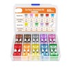 Car Fuse Set, 60 Standard Size 2A, 3A, 5A, 7.5A,