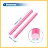 BULLSPANN 36pcs Pink Bicycle Reflector Reflective Edition Durable ABS Night