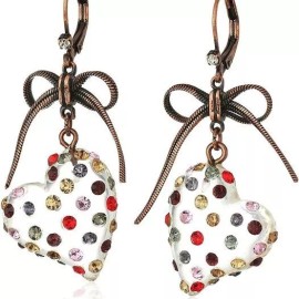 Betsey Johnson Earrings & Necklace 4PCs Bundle Set | Versatile Styles |