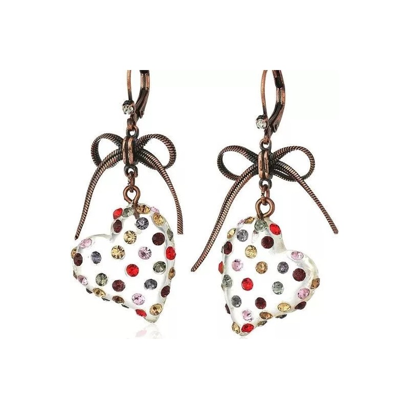 Betsey Johnson Earrings & Necklace 4PCs Bundle Set | Versatile