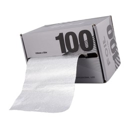 Baluue 50m Hair Dye Aluminum Foil Temporary Hair Colour Embossed Foil for Professional Use