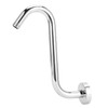 NPT1/2 Shower Arm SShape 8in Stainless Steel Electroplating Shower Head
