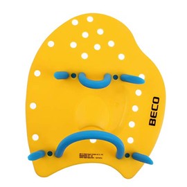 Beco 96441 Unisex - Adult Power Hand Paddles, Yellow/Size S, S