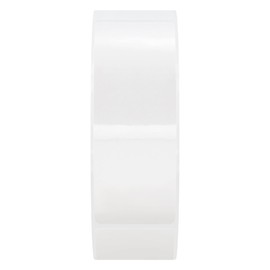 Hylabelest Rectangle Crystal Clear Retail Package Seals Circle Wafer Stickers 25x76mm Transparent Labels (1 * 3 inch)