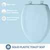 Bemis Classic Colors Slow Close Toilet Seat, Easy Clean Hinges