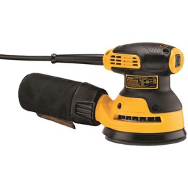 DEWALT Orbital Sander Kit, 5 inch, 3 amp, Corded, 12,000 OPM (DWE6421K)