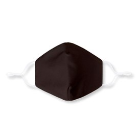 Unisex Protective Durable Reusable Breathable Expandable Comfortable Cotton Fashion Face Cloth Mask Covering with Adjustable Ear Loop Brown 2pack