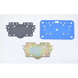 USA Speed Vacuum Secondary Metering Plate Back Up Plate & Gaskets Fits: Holley 4160 & 4175